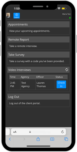 Client Portal App 