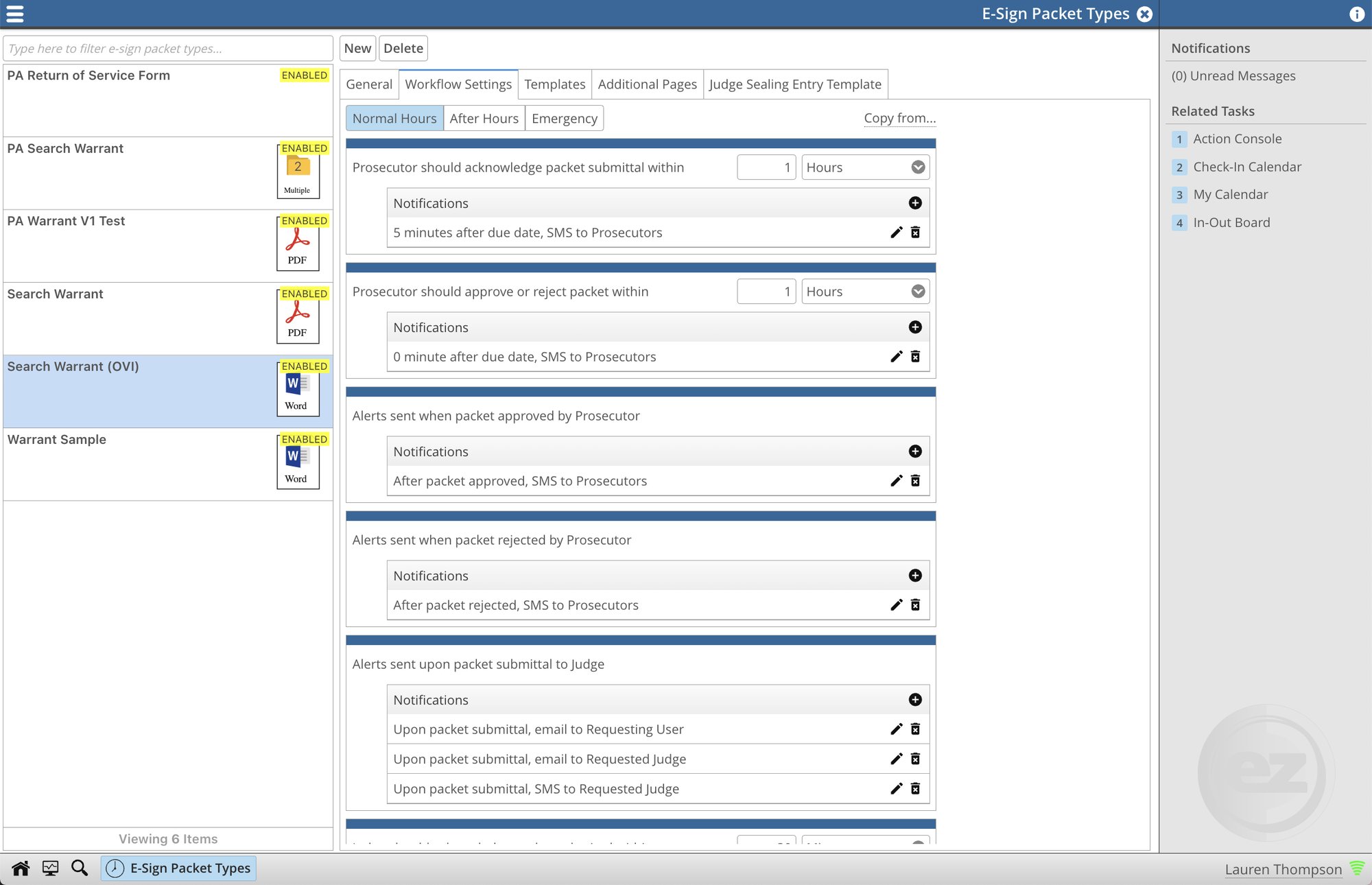 Notification Workflow