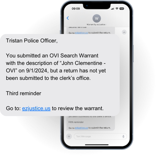 Reminders for Officers