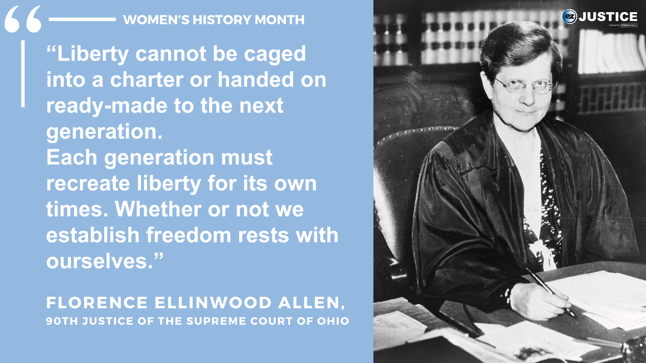 Trailblazer: Florence Ellinwood Allen's Legacy in American Law